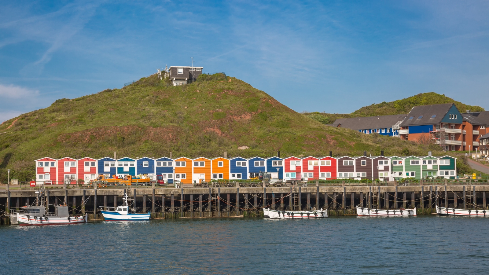 Panoramablick Helgoland